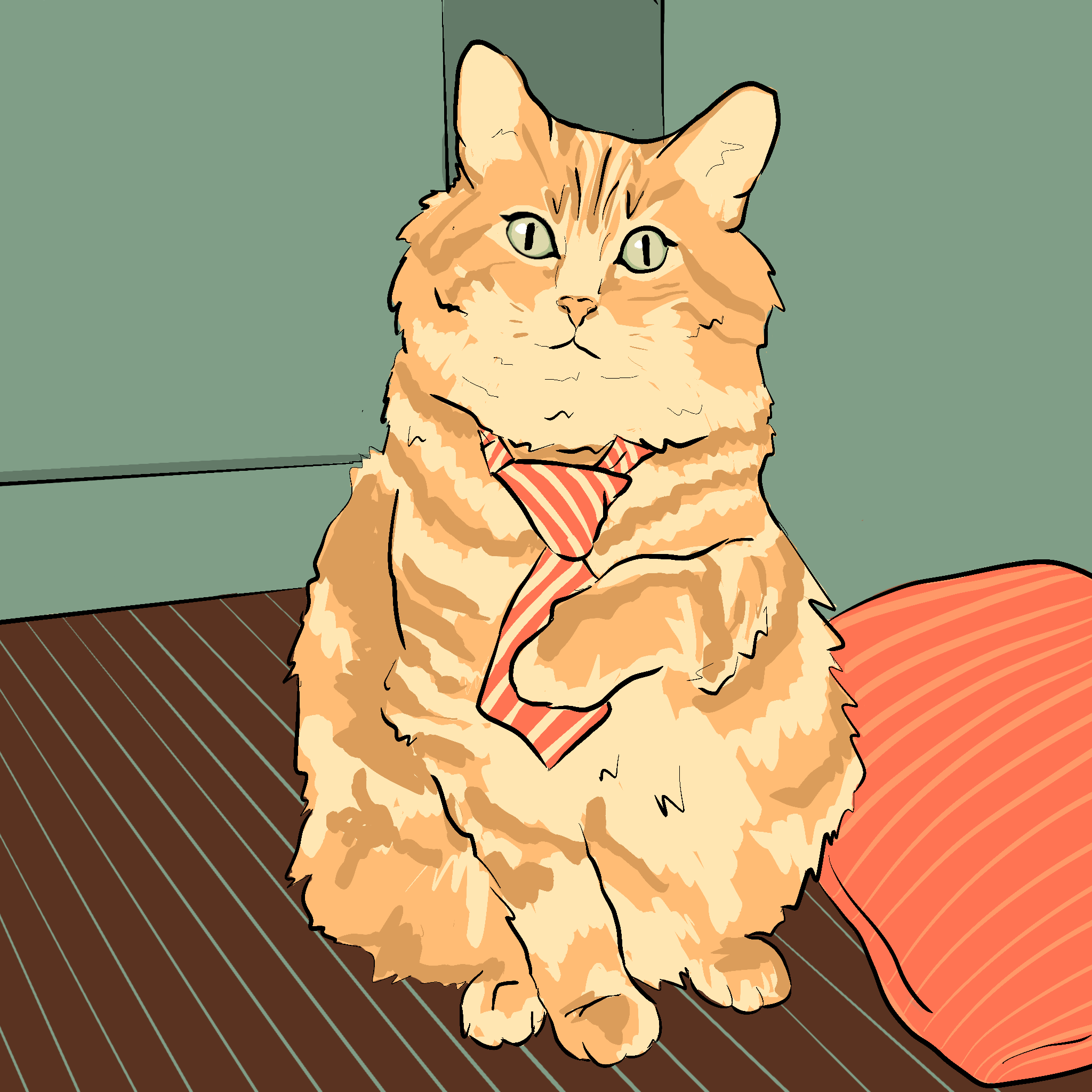 Businessman Cat