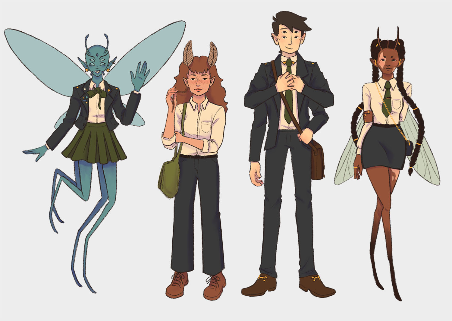 Character design line up