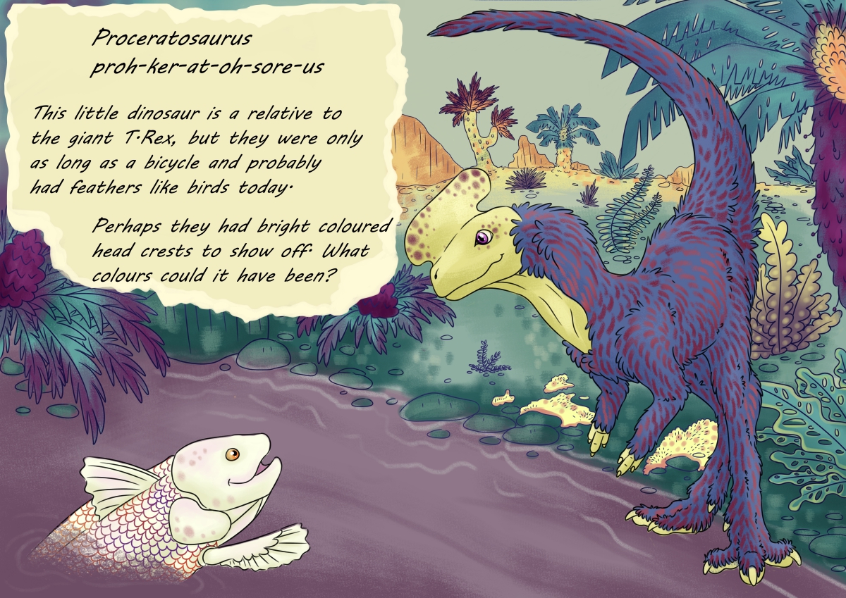 Dinosaur Storybook (project in progress)